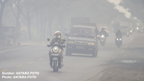 BNPB Bantah Asap Karhutla Sampai Ke Negara Tetangga